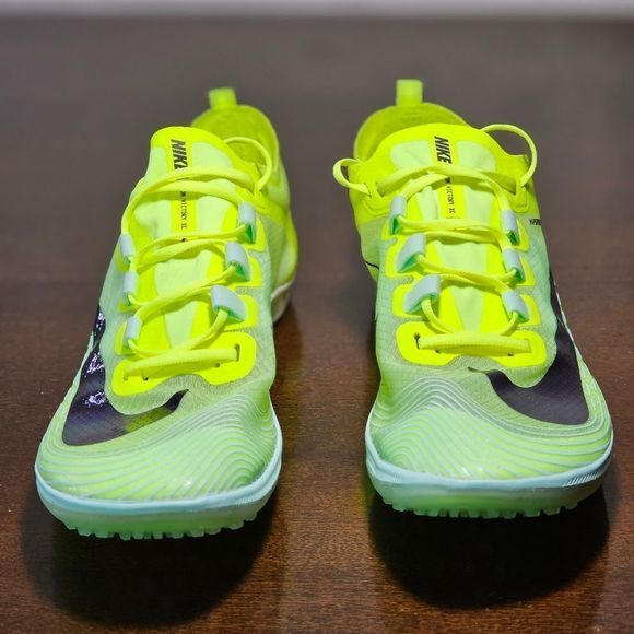 Nike Zoom Victory Waffle 5 Track Running Shoes Volt Black AJ0846-702 women’s 6.5 - Picture 3 of 16